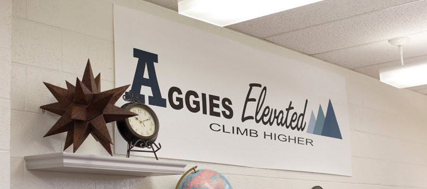 Aggies Elevated banner