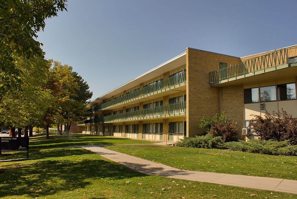 Richards Hall Photo of Richards Hall on USU campus