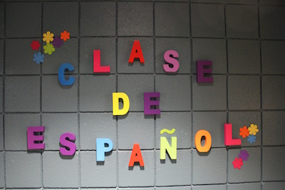 Clase De Español Sign