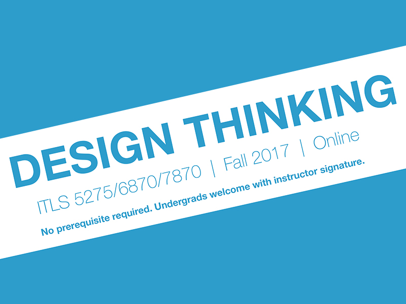 Design Thinking course banner