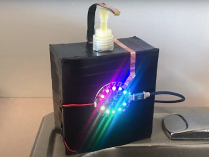 hand washing teaching tool
