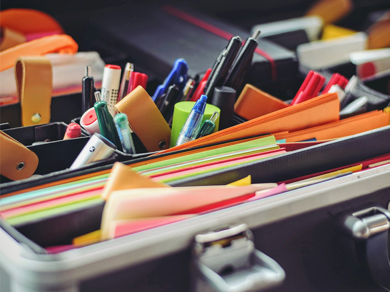 various office materials