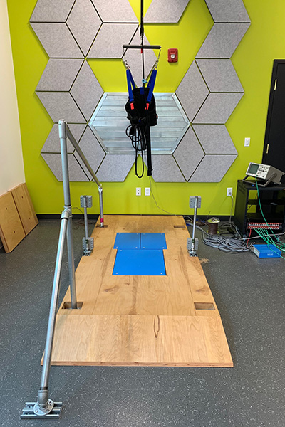 Perception-Action lab equipment