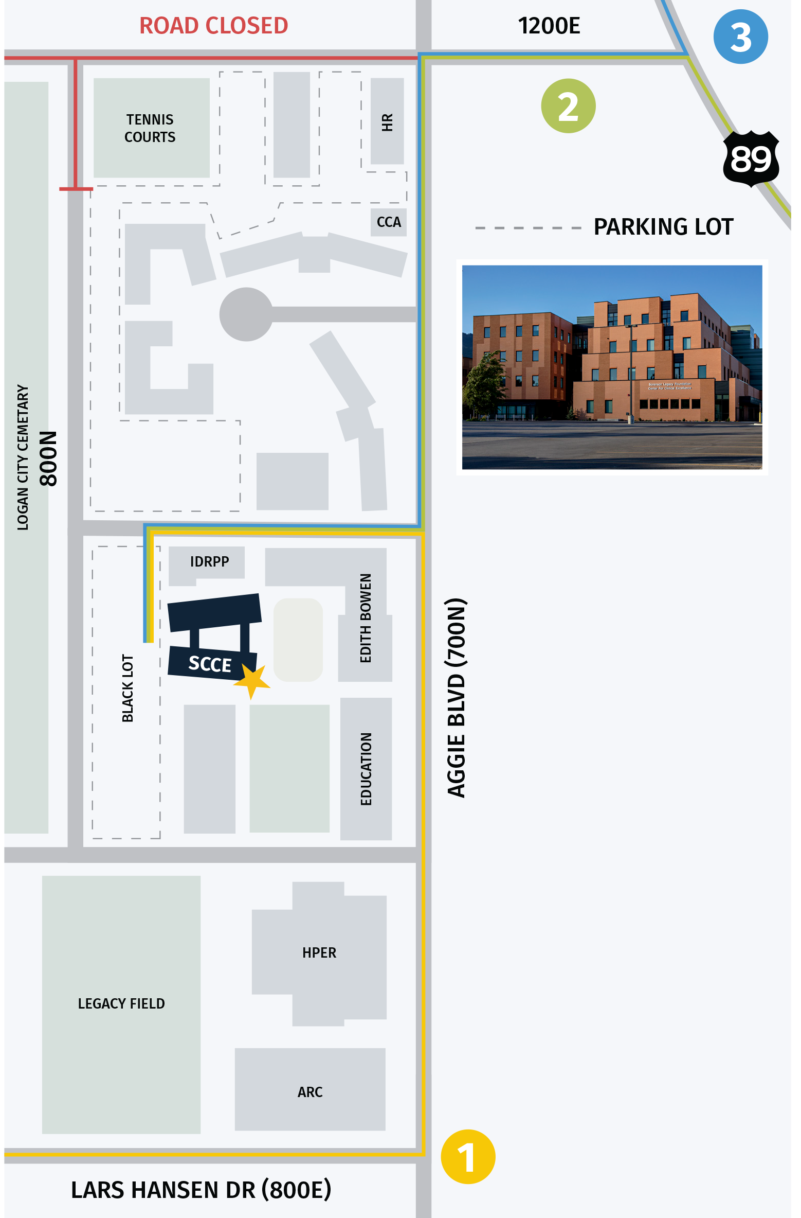 Directions from EBLS