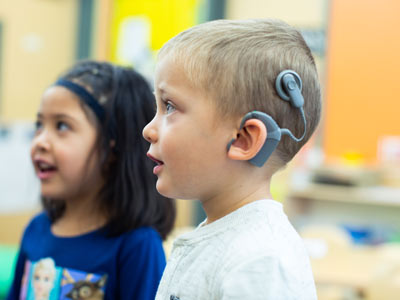 Child with a Cochlear Implants