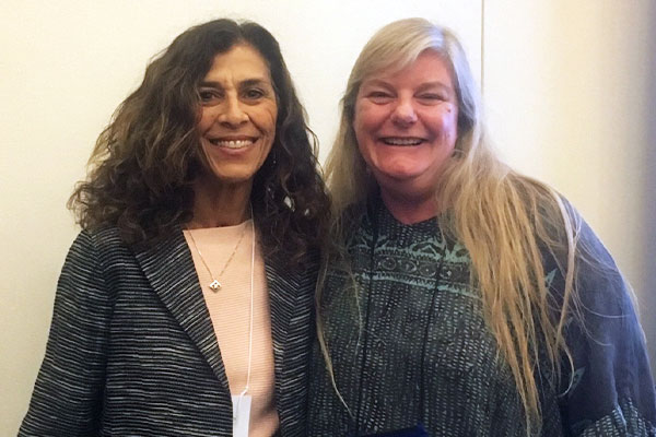 Kathleen Oertle and Caren Sax