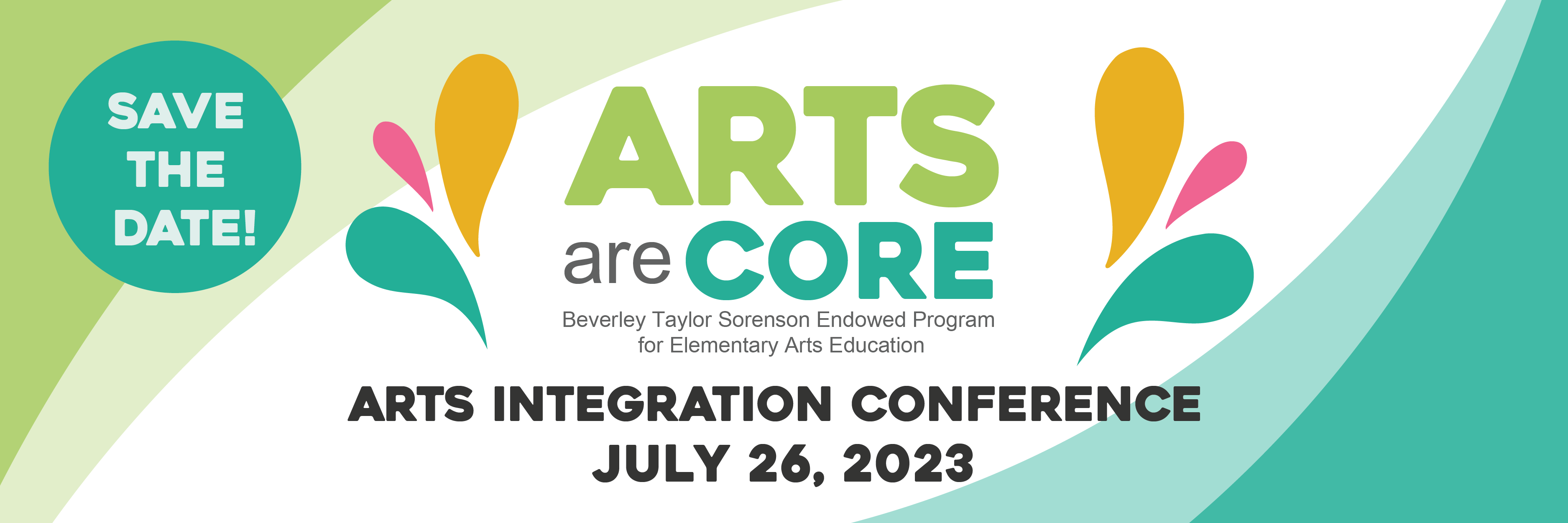 Arts are Core event poster
