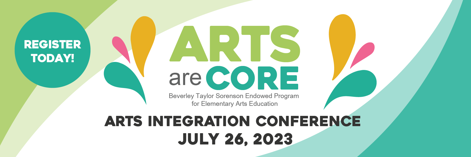 Arts are Core event poster