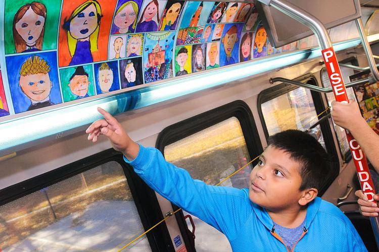 'Art in Transit' program continues to introduce student art to the community