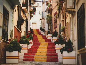 A street in Spain.
